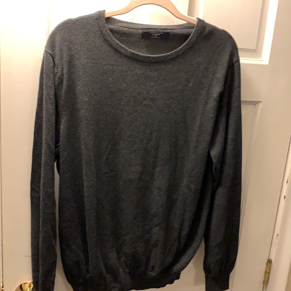 Jcrew sweater, SZ L, cotton w cashmere